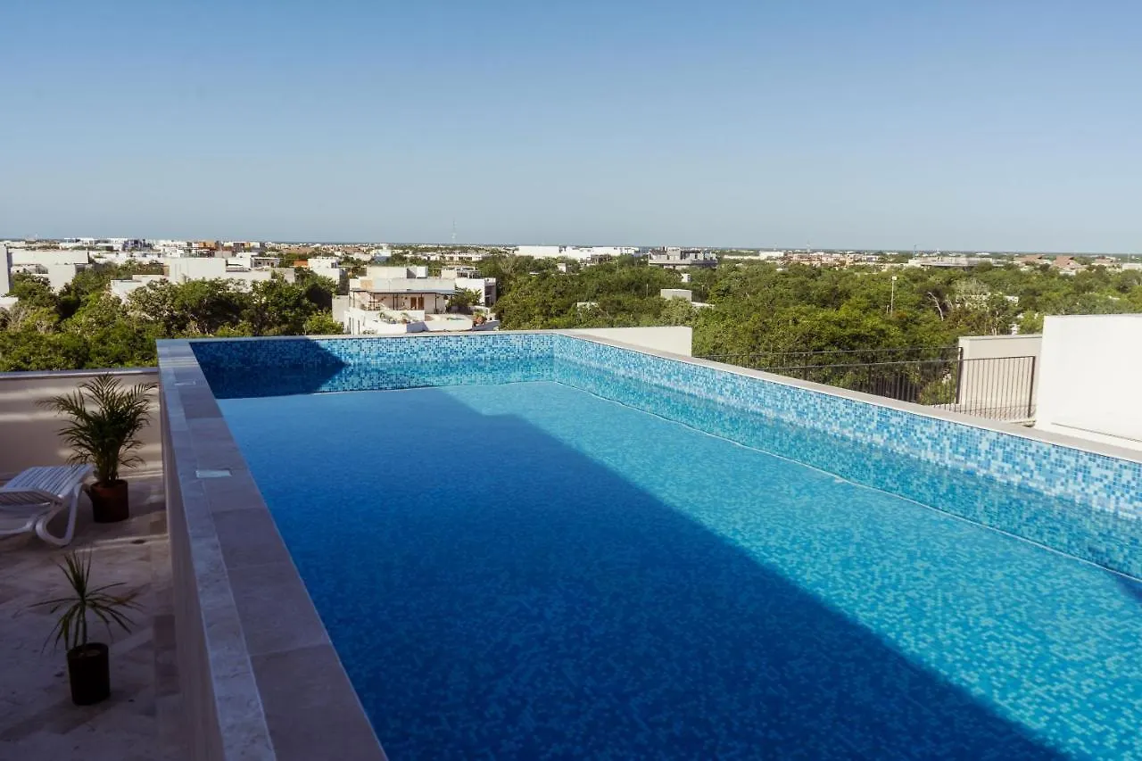 2Br With Fast Wifi Free Bikes, Rooftop, Pool, And Gym تولوم 0*,  المكسيك