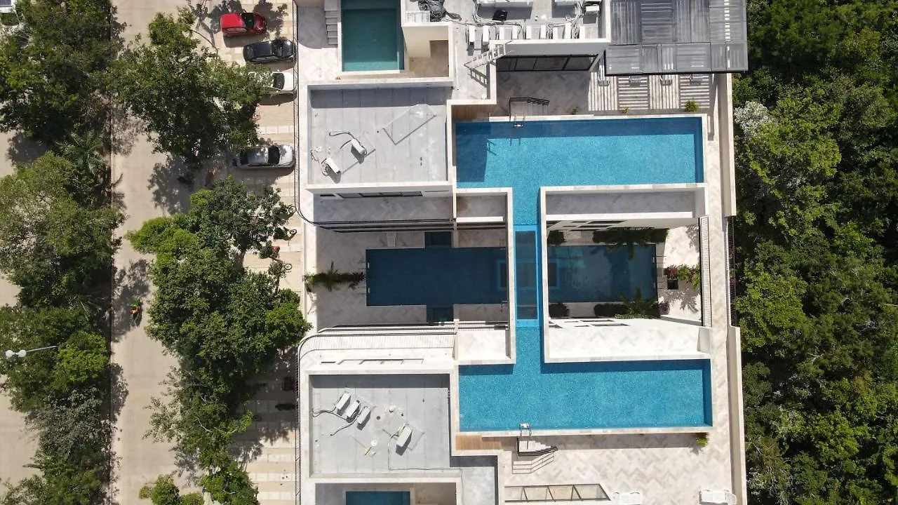 2Br With Fast Wifi Free Bikes, Rooftop, Pool, And Gym Tulum Mexique