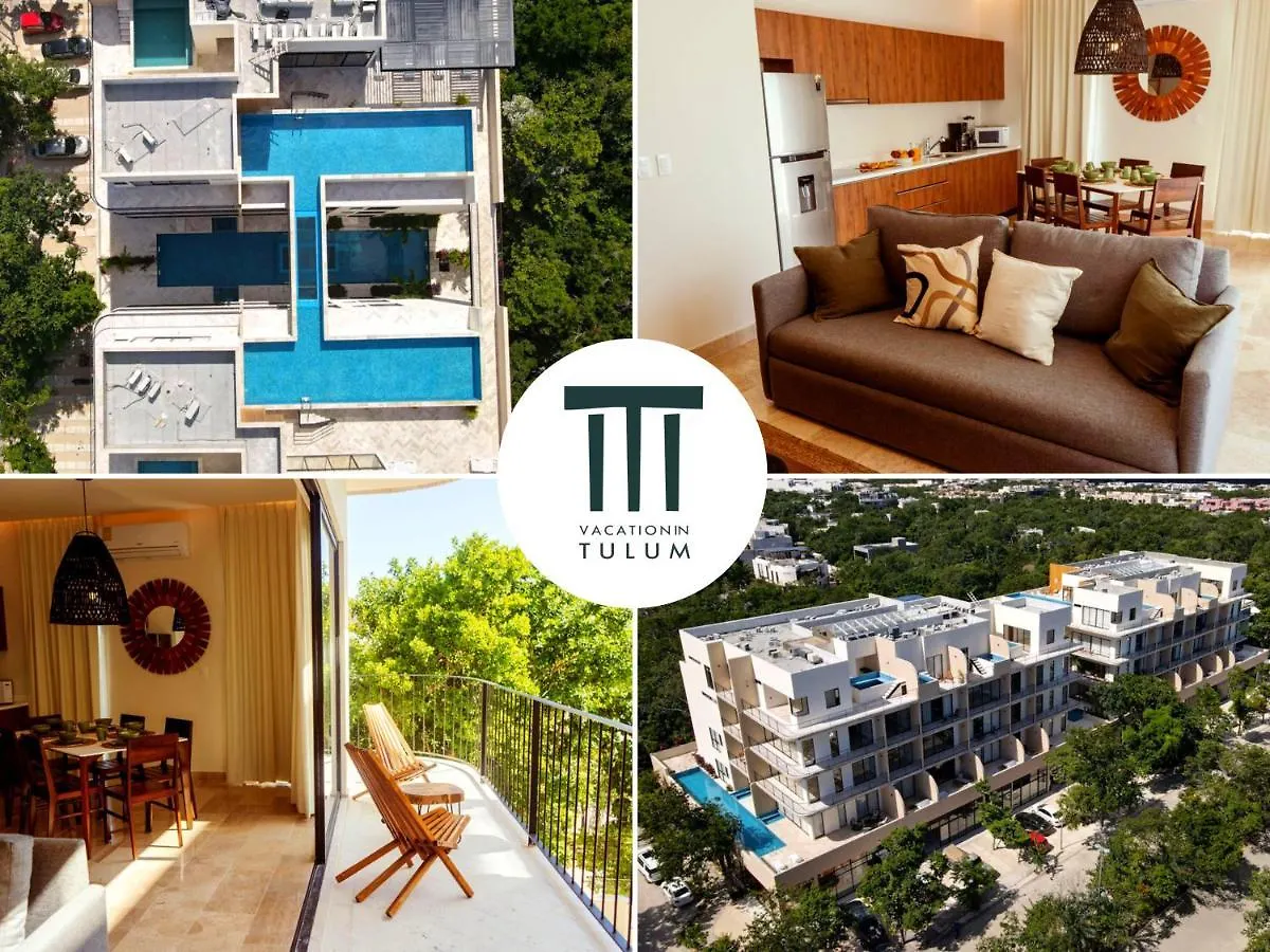 Appartement 2Br With Fast Wifi Free Bikes, Rooftop, Pool, And Gym Tulum
