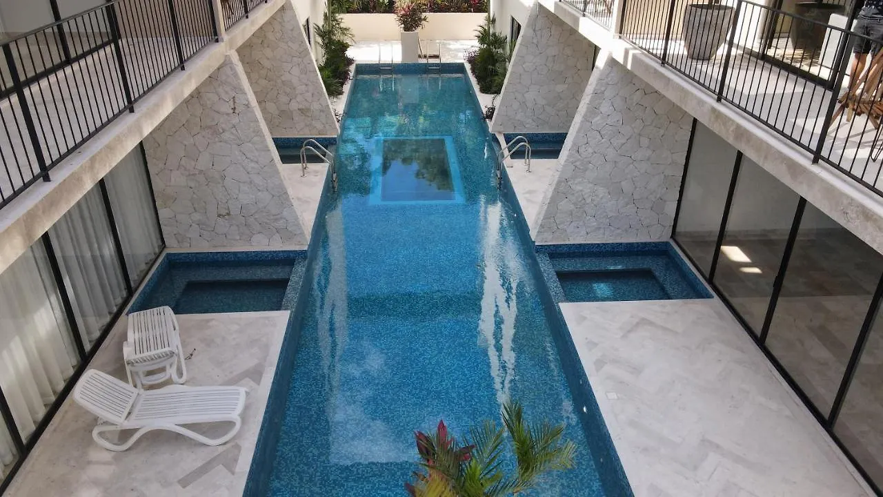 2Br With Fast Wifi Free Bikes, Rooftop, Pool, And Gym Tulum Appartement